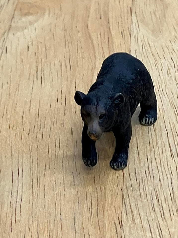 Miniature Black Bear Figurine, 2