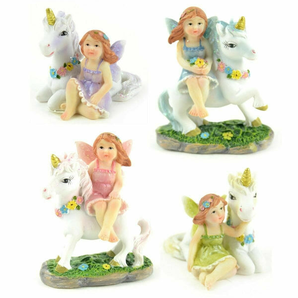 Unicorn with Blue Fairy