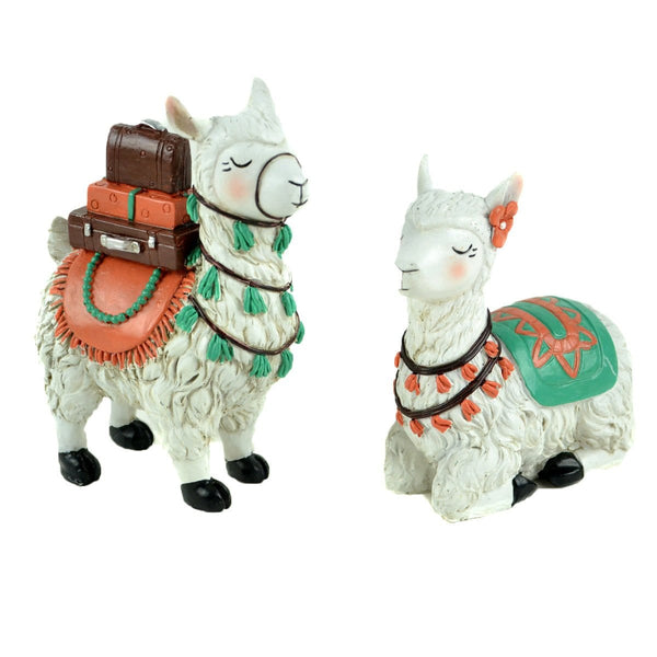 Sitting Suitcase Llama