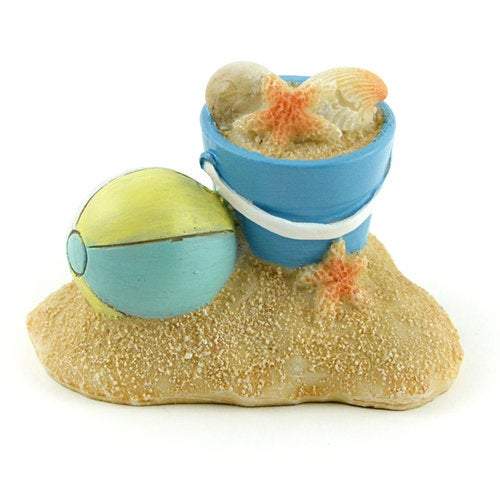 Miniature Beach Pail in the Sand