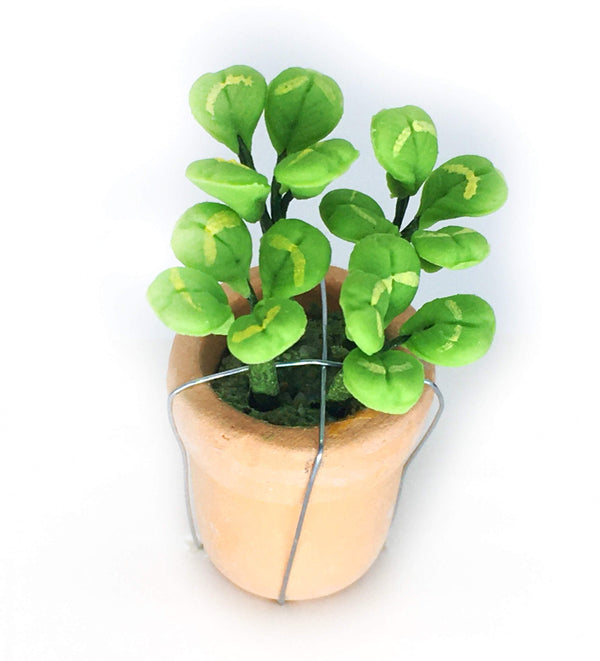 Dollhouse Miniature Artificial Clover Plant
