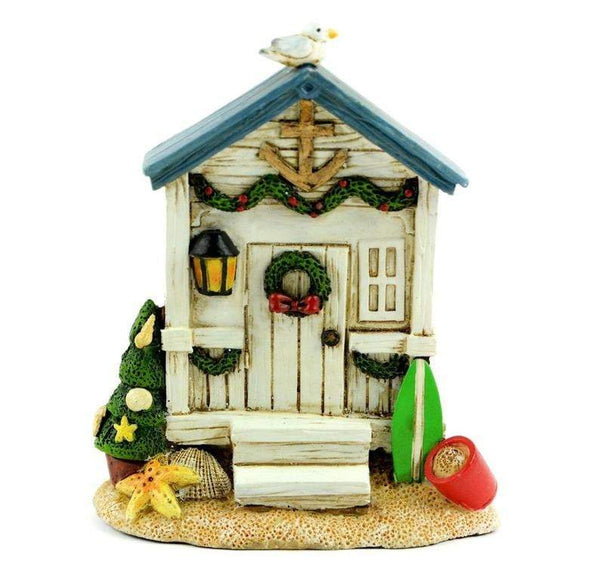 Christmas Beach House Door