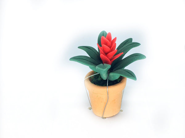 Dollhouse Miniature Sunflower or Bromeliad