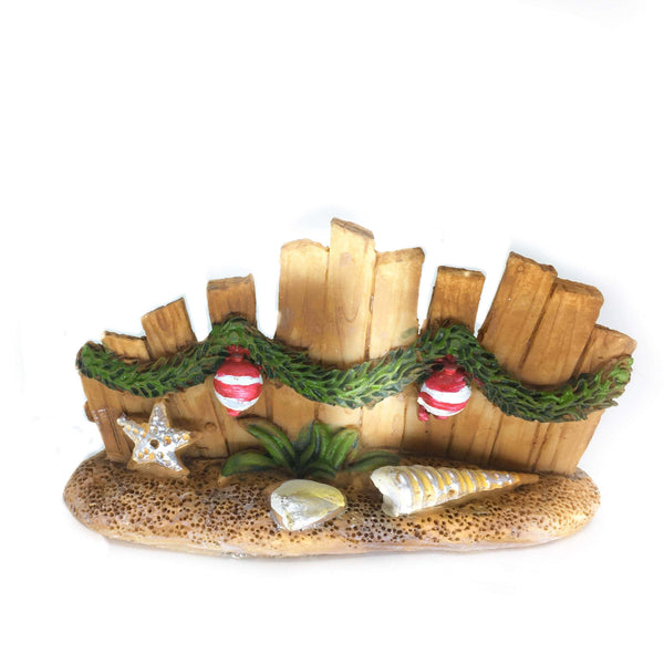 Miniature Christmas Beach Fence