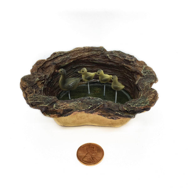 Miniature Fairy Garden Duck Pond