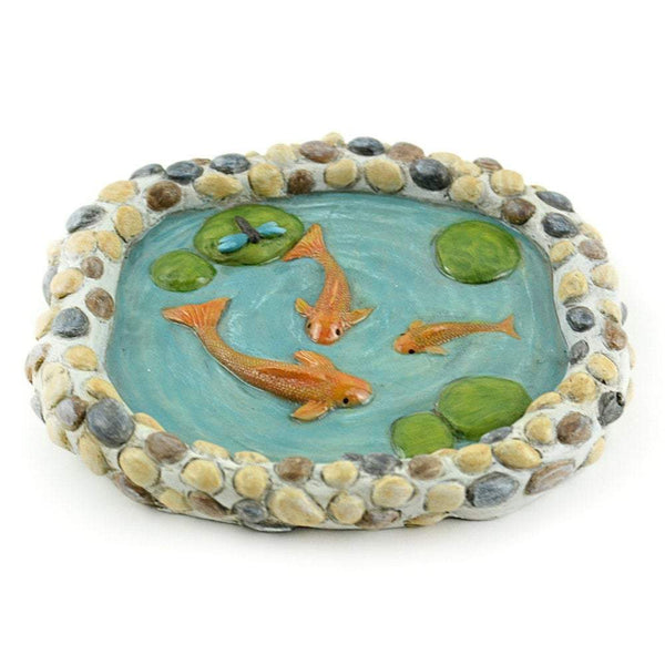 Miniature Pond with Orange Fish