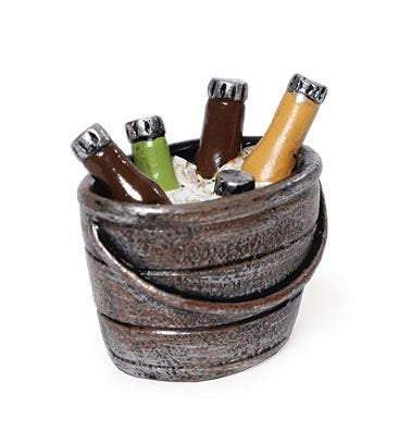 Miniature Ice Bucket with Drinks