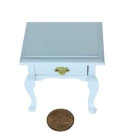 Dollhouse White Queen Ann Table