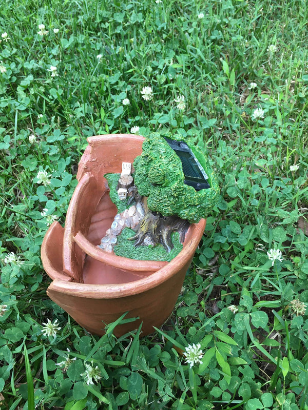 Solar Treehouse Planter, 9