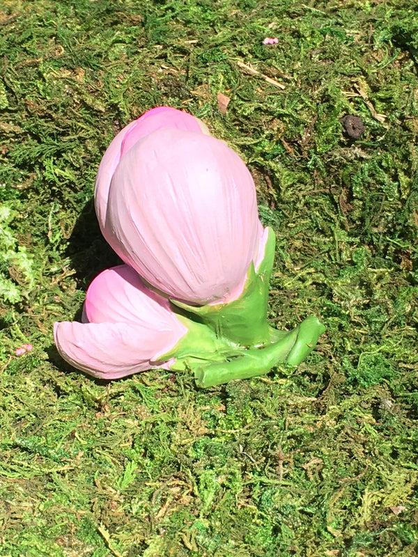 Pink Flower Bud Baby, Baby Shower Cake Topper