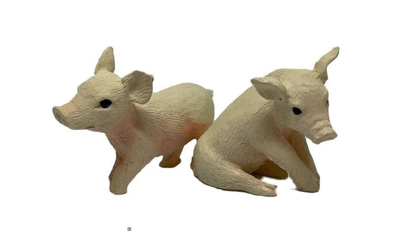 Miniature Pink Pigs, Farm Fairy Garden Pigs, Farm Animal Cake Topper