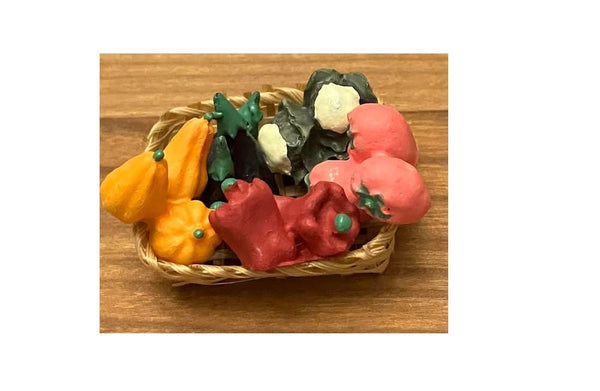 Miniature Vegetables, Dollhouse Vegetables, Dollhouse Kitchen Food