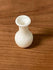 Dollhouse Miniature White Vase, 1.25" High Vase for Miniature Flowers