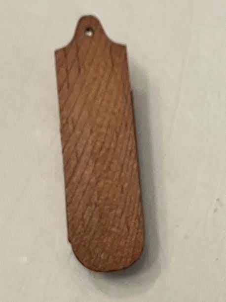 Dollhouse Miniature Wooden Letter Holder
