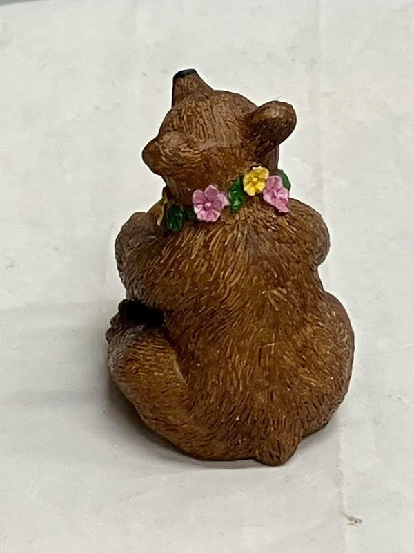 Miniature Bear with a Honey Pot