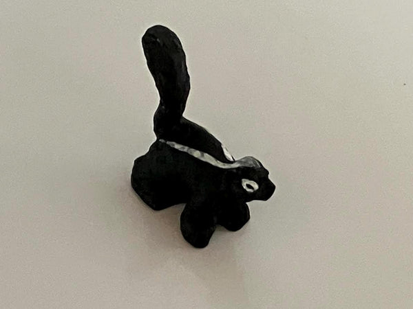 1 Micro Miniature Fairy Garden Skunk