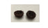 Pair of Miniature Fairy Garden Brown Nests, 2"