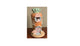 Carrot House with Bunnies Glittery Light Up LED Spring House 8"