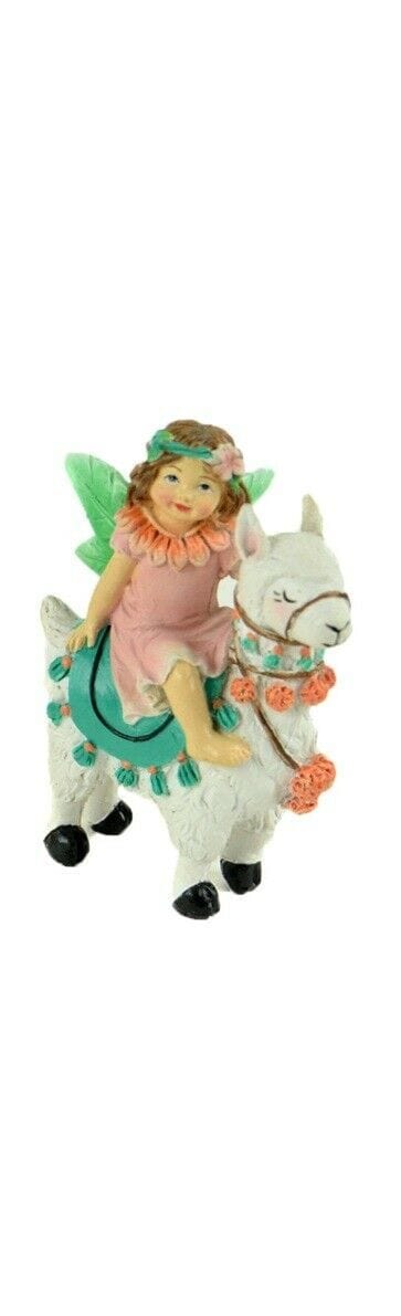 Fairy Riding a Llama