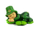 Irish Boy Sleeping on a Shamrock