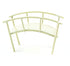 Fairy Garden Metal Bridge,  Cream Colored Japanese Footbridge,  Fairy Garden Accessory, Choice of Sizes