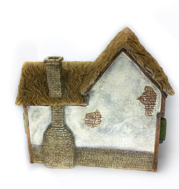 Miniature Swiss Chalet, Bristol House, Fairy Garden House with Hinged Door, Forest House for Wee Folk, Birthday or Holiday Gift