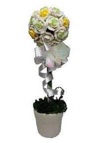 Artificial Dollhouse Rose Floral Ball