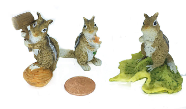 Choice of Chipmunk Figurines