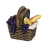 Miniature Picnic Basket with Fruit