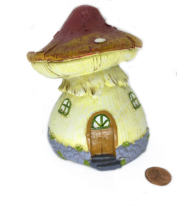 Pointed Topped Mushroom House