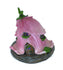 Pink Flower Petal Roof House, Spring Fairy House, Zen Garden, Terrarium House