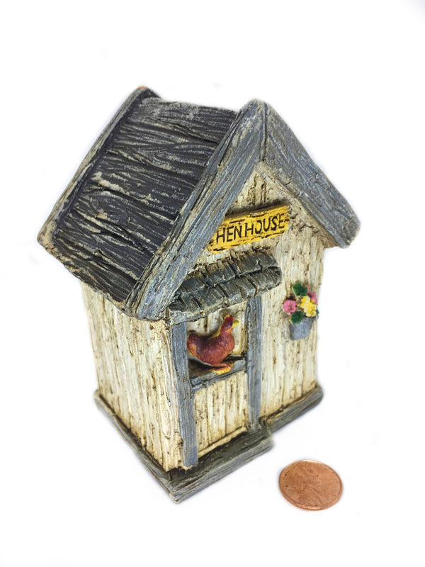 Miniature Farmer's Hen House, 4.5