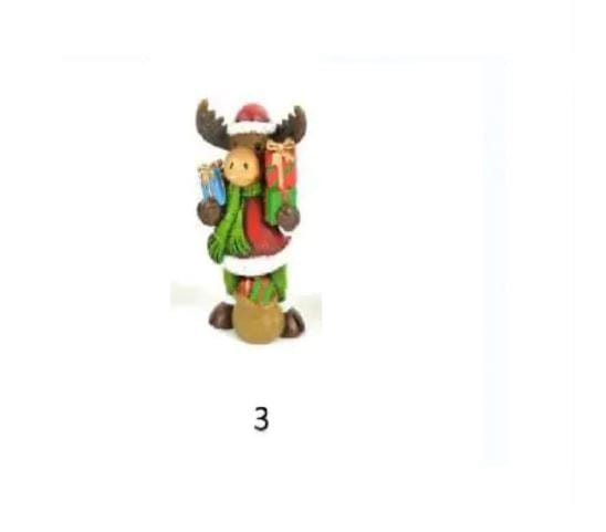 Choice of Christmas Moose Miniatures